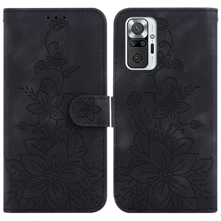For Xiaomi Redmi Note 10 Lite / Note 10 Pro Lily Embossed Leather Phone Case(Black)
For Xiaomi Redmi Note 10 Lite / Note 10 Pro Lily Embossed Leather Phone Case(Black)