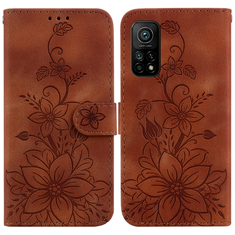 For Xiaomi Mi 10T Pro 5G / Mi 10T 5G Lily Embossed Leather Phone Case(Brown)
For Xiaomi Mi 10T Pro 5G / Mi 10T 5G Lily Embossed Leather Phone Case(Brown)