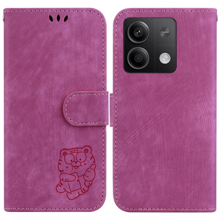 For Xiaomi Redmi Note 13 5G Little Tiger Embossed Leather Phone Case(Rose Red)
For Xiaomi Redmi Note 13 5G Little Tiger Embossed Leather Phone Case(Rose Red)