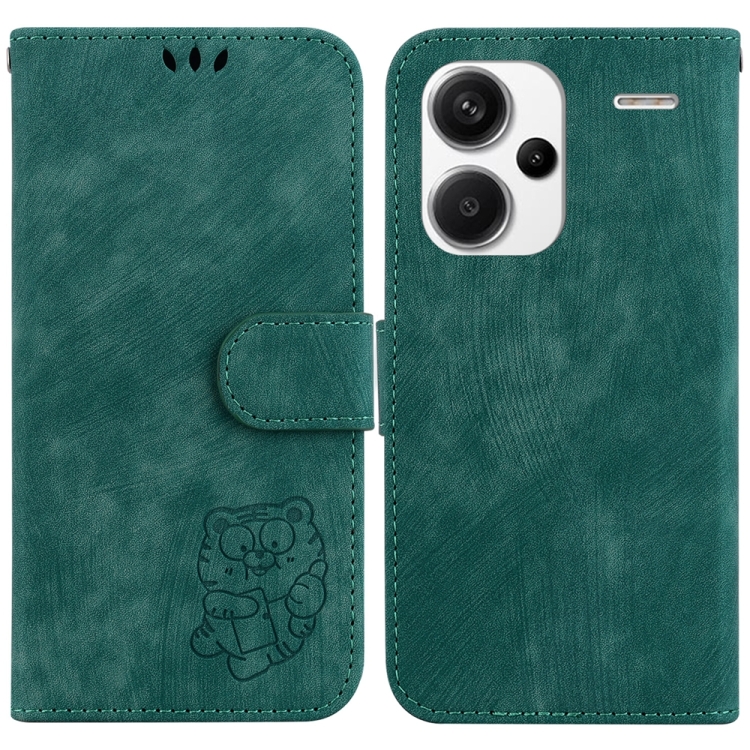 For Xiaomi Redmi Note 13 Pro+ 5G Little Tiger Embossed Leather Phone Case(Green)
For Xiaomi Redmi Note 13 Pro+ 5G Little Tiger Embossed Leather Phone Case(Green)
