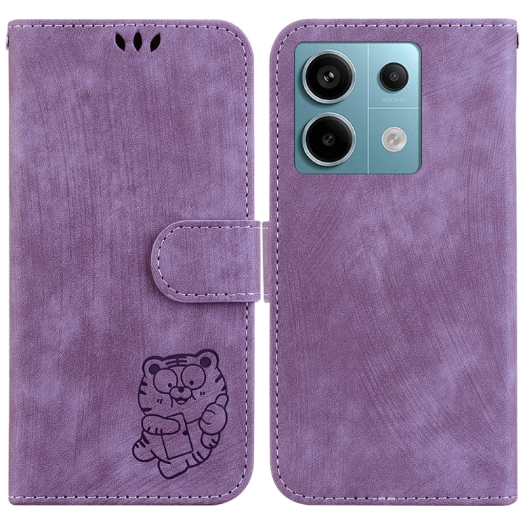 For Xiaomi Redmi Note 13 Pro 5G Little Tiger Embossed Leather Phone Case(Purple)
For Xiaomi Redmi Note 13 Pro 5G Little Tiger Embossed Leather Phone Case(Purple)