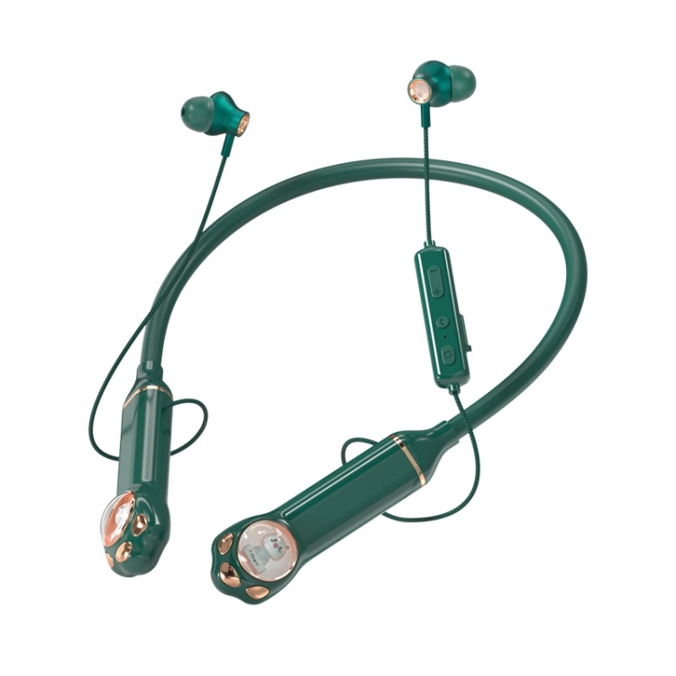 K1692 Meow Planet Neck-mounted Noise Reduction Sports Bluetooth Earphones(Green)
K1692 Meow Planet Neck-mounted Noise Reduction Sports Bluetooth Earphones(Green)