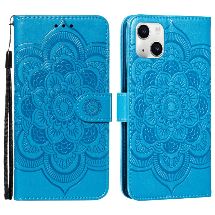 For iPhone 15 Mandala Embossing Pattern Horizontal Flip Leather Phone Case(Blue)
For iPhone 15 Mandala Embossing Pattern Horizontal Flip Leather Phone Case(Blue)