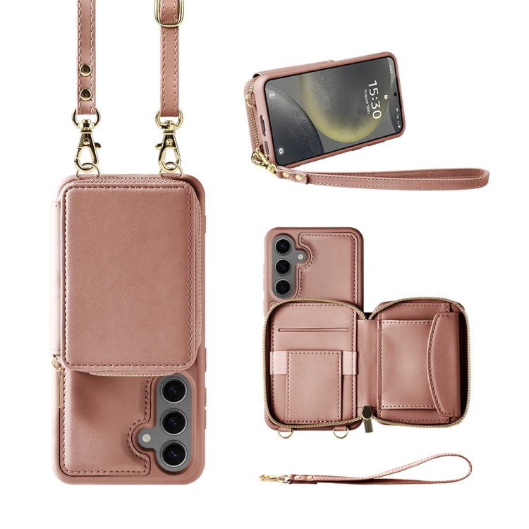 For Samsung Galaxy S24+ 5G Multifunctional Zipper Wallet RFID Phone Leather Case(Rose Gold)
For Samsung Galaxy S24+ 5G Multifunctional Zipper Wallet RFID Phone Leather Case(Rose Gold)