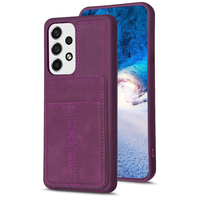 For Samsung Galaxy A13 4G/5G BF28 Frosted Card Bag Phone Case with Holder(Dark Purple)
For Samsung Galaxy A13 4G/5G BF28 Frosted Card Bag Phone Case with Holder(Dark Purple)