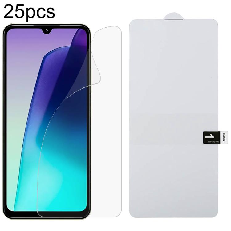 For Redmi 15C 4G 171.5mm 25pcs Full Screen Protector Explosion-proof Hydrogel Film
For Redmi 15C 4G 171.5mm 25pcs Full Screen Protector Explosion-proof Hydrogel Film