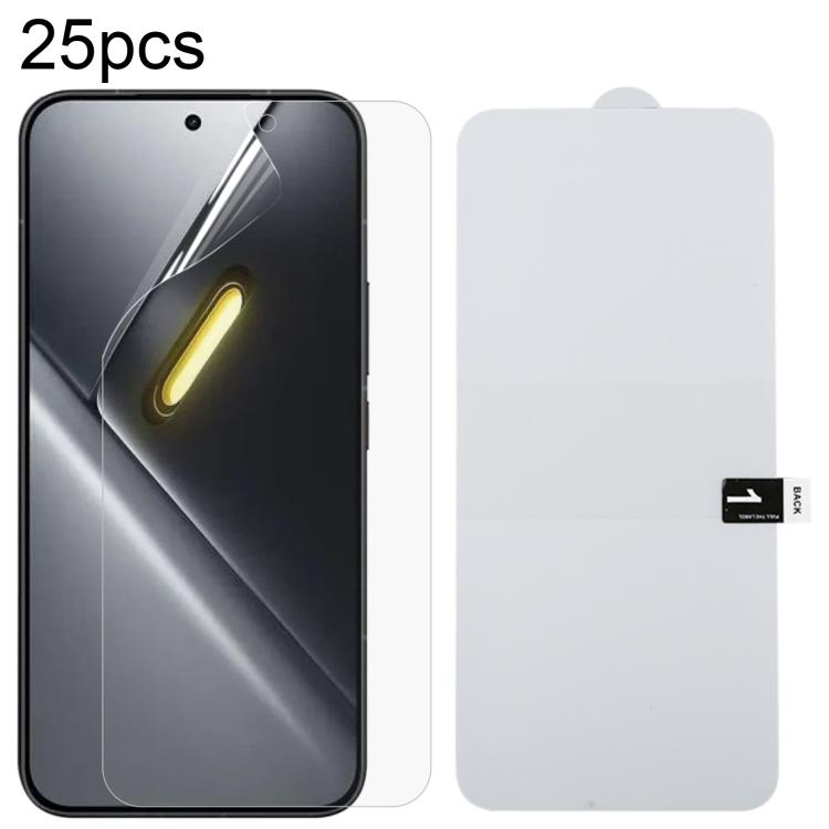 For Xiaomi Poco X8 Pro Max 5G 25pcs Full Screen Protector Explosion-proof Hydrogel Film
For Xiaomi Poco X8 Pro Max 5G 25pcs Full Screen Protector Explosion-proof Hydrogel Film