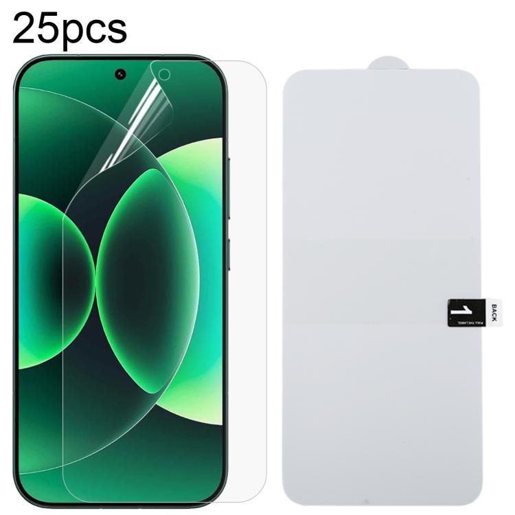 For Xiaomi 17 Max 5G 25pcs Full Screen Protector Explosion-proof Hydrogel Film
For Xiaomi 17 Max 5G 25pcs Full Screen Protector Explosion-proof Hydrogel Film