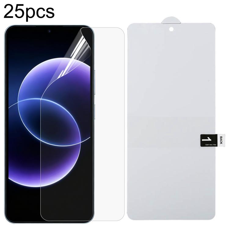 For Redmi 17C 4G 25pcs Full Screen Protector Explosion-proof Hydrogel Film
For Redmi 17C 4G 25pcs Full Screen Protector Explosion-proof Hydrogel Film