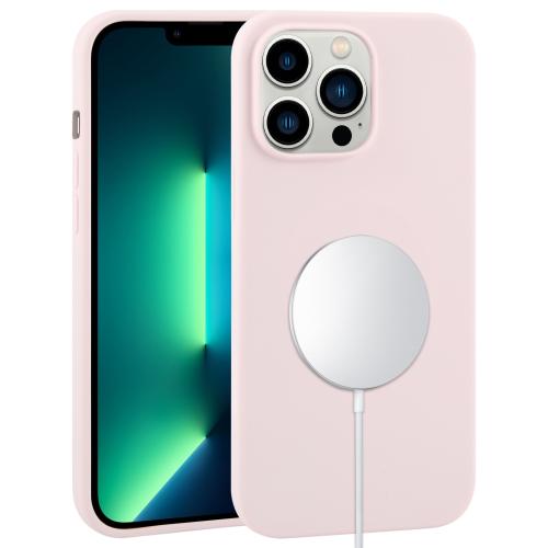 For iPhone 13 Pro Liquid Silicone Full Coverage MagSafe Phone Case(Light Pink)
For iPhone 13 Pro Liquid Silicone Full Coverage MagSafe Phone Case(Light Pink)