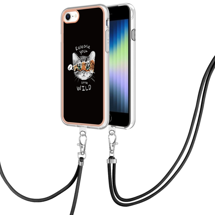 For iPhone SE 2022 / SE 2020 / 8 / 7 Electroplating Dual-side IMD Phone Case with Lanyard(Natural Growth)
For iPhone SE 2022 / SE 2020 / 8 / 7 Electroplating Dual-side IMD Phone Case with Lanyard(Natural Growth)