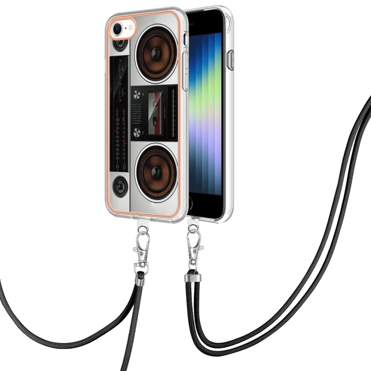 For iPhone SE 2022 / SE 2020 / 8 / 7 Electroplating Dual-side IMD Phone Case with Lanyard(Retro Radio)
For iPhone SE 2022 / SE 2020 / 8 / 7 Electroplating Dual-side IMD Phone Case with Lanyard(Retro Radio)