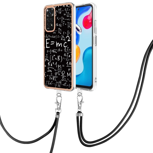 For Xiaomi Redmi Note 11s / Note 11 4G Electroplating Dual-side IMD Phone Case with Lanyard(Equation)
For Xiaomi Redmi Note 11s / Note 11 4G Electroplating Dual-side IMD Phone Case with Lanyard(Equation)