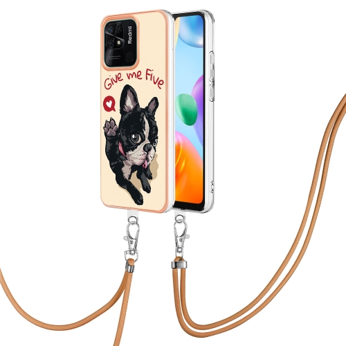 For Xiaomi Redmi 10C Electroplating Dual-side IMD Phone Case with Lanyard(Lucky Dog)
For Xiaomi Redmi 10C Electroplating Dual-side IMD Phone Case with Lanyard(Lucky Dog)