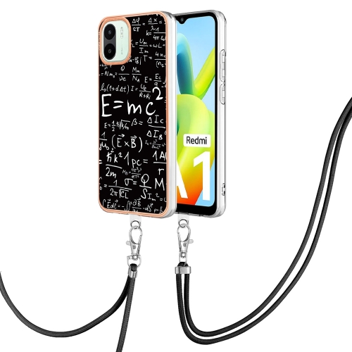 For Xiaomi Redmi A1 Electroplating Dual-side IMD Phone Case with Lanyard(Equation)
For Xiaomi Redmi A1 Electroplating Dual-side IMD Phone Case with Lanyard(Equation)