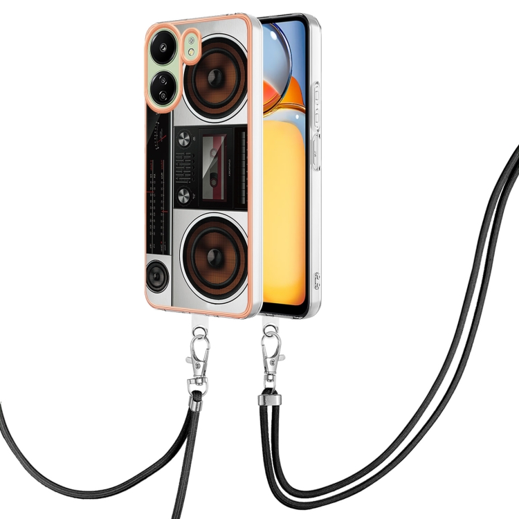 For Xiaomi Redmi 13C 4G Electroplating Dual-side IMD Phone Case with Lanyard(Retro Radio)
For Xiaomi Redmi 13C 4G Electroplating Dual-side IMD Phone Case with Lanyard(Retro Radio)
