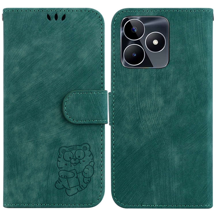 For Realme C53 / Narzo N53 Little Tiger Embossed Leather Phone Case(Green)
For Realme C53 / Narzo N53 Little Tiger Embossed Leather Phone Case(Green)