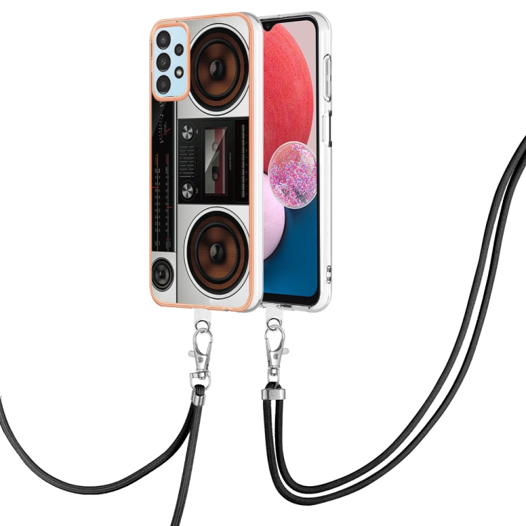 For Samsung Galaxy A34 5G Electroplating Dual-side IMD Phone Case with Lanyard(Retro Radio)
For Samsung Galaxy A34 5G Electroplating Dual-side IMD Phone Case with Lanyard(Retro Radio)