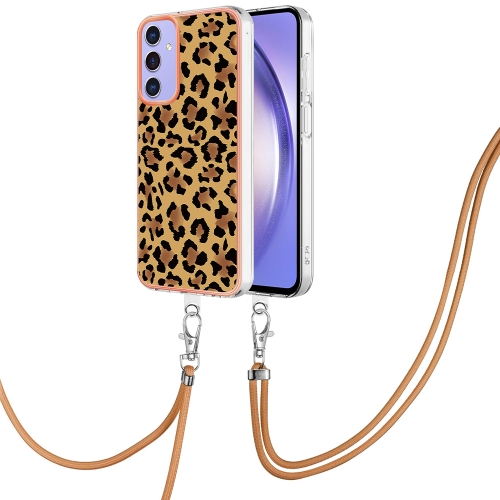 For Samsung Galaxy A15 5G Electroplating Dual-side IMD Phone Case with Lanyard(Leopard Print)
For Samsung Galaxy A15 5G Electroplating Dual-side IMD Phone Case with Lanyard(Leopard Print)