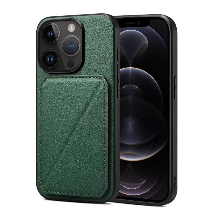 For iPhone 12 / 12 Pro Imitation Calfskin Leather Back Phone Case with Holder(Green)
For iPhone 12 / 12 Pro Imitation Calfskin Leather Back Phone Case with Holder(Green)