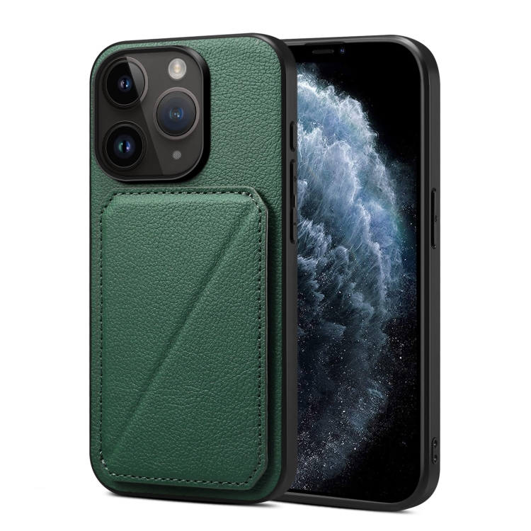 For iPhone 11 Pro Max Imitation Calfskin Leather Back Phone Case with Holder(Green)
For iPhone 11 Pro Max Imitation Calfskin Leather Back Phone Case with Holder(Green)