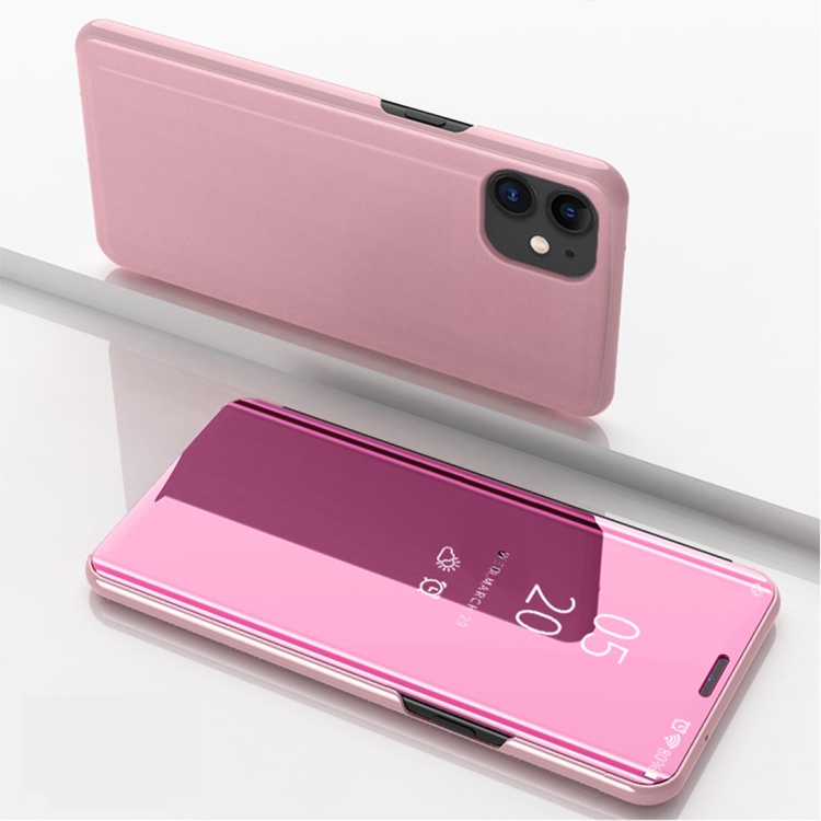 For iPhone 12 / 12 Pro Plated Mirror Horizontal Flip Leather Case with Holder(Rose Gold)
For iPhone 12 / 12 Pro Plated Mirror Horizontal Flip Leather Case with Holder(Rose Gold)