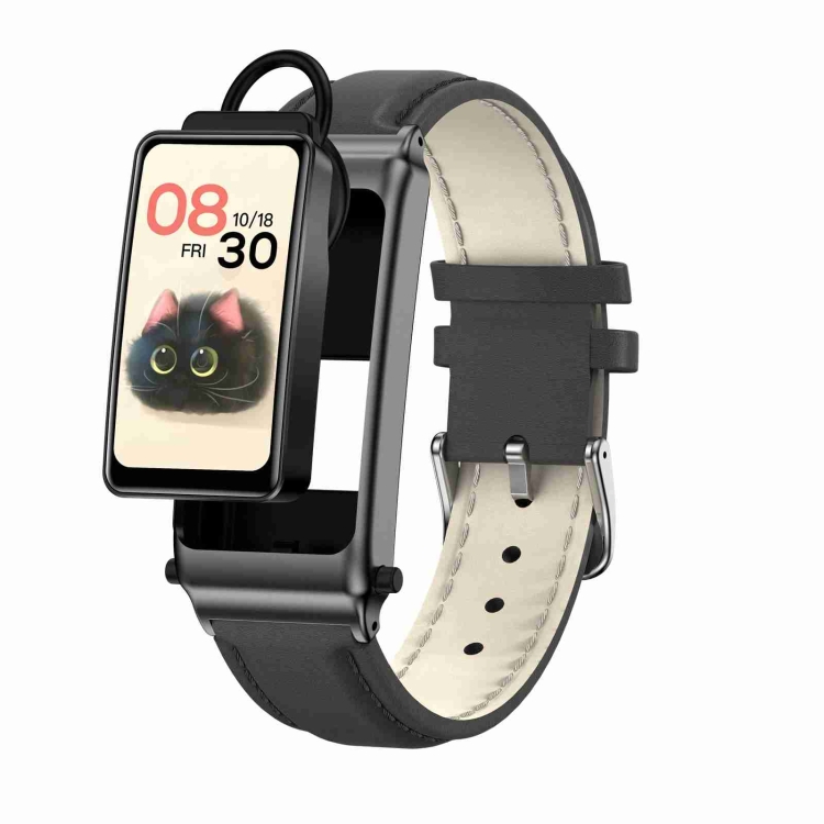 K80 1.57 inch Leather Band IP67 Earphone Detachable Smart Watch Support Bluetooth Call(Black)
K80 1.57 inch Leather Band IP67 Earphone Detachable Smart Watch Support Bluetooth Call(Black)