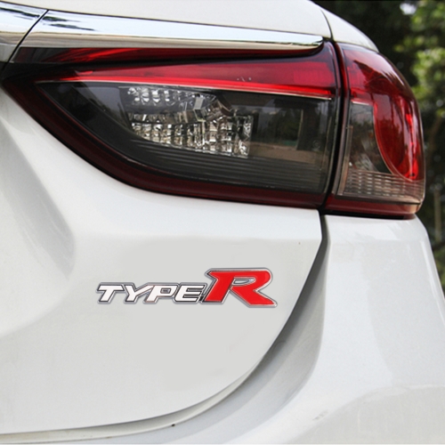 Car TYPE-R Personalized Aluminum Alloy Decorative Stickers, Size:15x3x0.4cm(White Red)
Car TYPE-R Personalized Aluminum Alloy Decorative Stickers, Size:15x3x0.4cm(White Red)