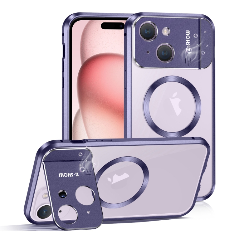 For iPhone 15 Aromatherapy Holder Single-sided MagSafe Magnetic Phone Case(Purple)
For iPhone 15 Aromatherapy Holder Single-sided MagSafe Magnetic Phone Case(Purple)
