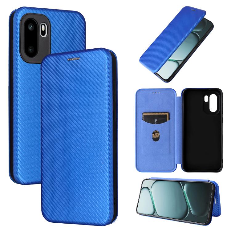 For OnePlus Ace 6 Carbon Fiber Texture Flip Leather Phone Case(Blue)
For OnePlus Ace 6 Carbon Fiber Texture Flip Leather Phone Case(Blue)