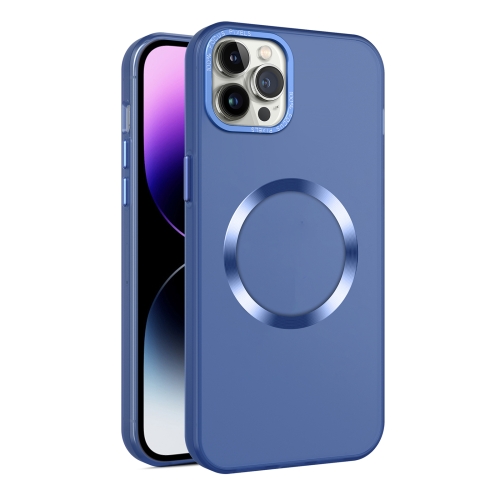For iPhone 12 Pro Max CD Texture MagSafe Frosted Translucent Phone Case(Royal Blue)
For iPhone 12 Pro Max CD Texture MagSafe Frosted Translucent Phone Case(Royal Blue)