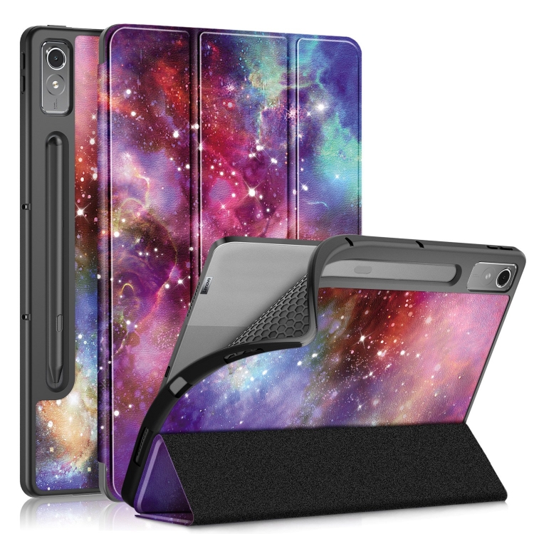 For Lenovo Tab P12 12.7 2023 3-folding Painted TPU Smart Leather Tablet Case(Milky Way)
For Lenovo Tab P12 12.7 2023 3-folding Painted TPU Smart Leather Tablet Case(Milky Way)