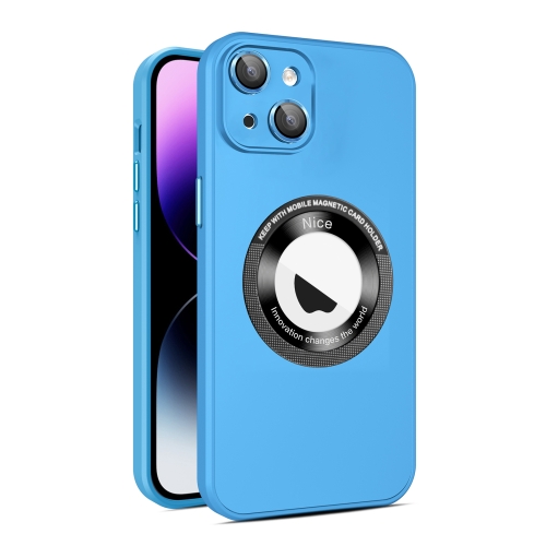 For iPhone 13 Eagle Eye Lens CD Texture MagSafe Magnifier Phone Case(Sky Blue)
For iPhone 13 Eagle Eye Lens CD Texture MagSafe Magnifier Phone Case(Sky Blue)