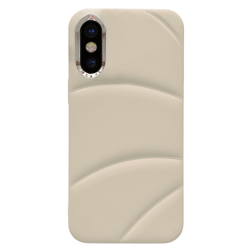 For iPhone XS / X Electroplating Liquid Down Jacket TPU Phone Case(White)
For iPhone XS / X Electroplating Liquid Down Jacket TPU Phone Case(White)