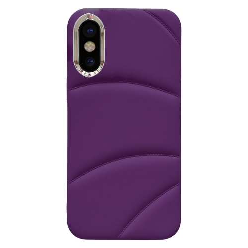 For iPhone XS Max Electroplating Liquid Down Jacket TPU Phone Case(Dark Purple)
For iPhone XS Max Electroplating Liquid Down Jacket TPU Phone Case(Dark Purple)