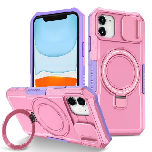 For iPhone 12 Sliding Camshield Magsafe Holder TPU Hybrid PC Phone Case(Purple Pink)
For iPhone 12 Sliding Camshield Magsafe Holder TPU Hybrid PC Phone Case(Purple Pink)