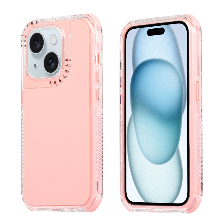 For iPhone 15 Dreamland 3 in 1 Solid Color Transparent Frame PC + TPU Phone Case(Pink)
For iPhone 15 Dreamland 3 in 1 Solid Color Transparent Frame PC + TPU Phone Case(Pink)