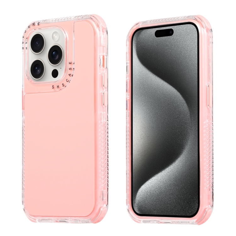 For iPhone 15 Pro Dreamland 3 in 1 Solid Color Transparent Frame PC + TPU Phone Case(Pink)
For iPhone 15 Pro Dreamland 3 in 1 Solid Color Transparent Frame PC + TPU Phone Case(Pink)