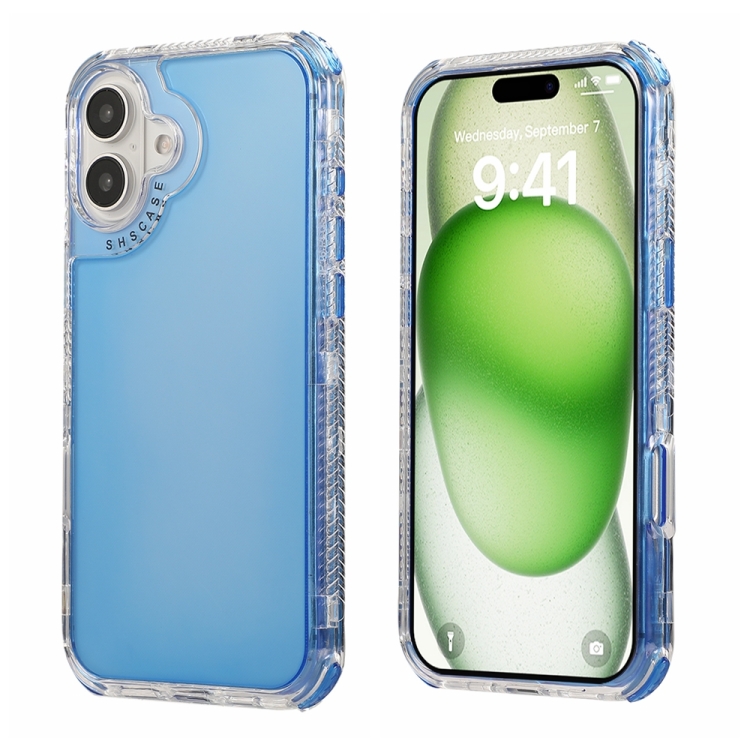 For iPhone 16 Dreamland 3 in 1 Clear Color Transparent Frame PC + TPU Phone Case(Blue)
For iPhone 16 Dreamland 3 in 1 Clear Color Transparent Frame PC + TPU Phone Case(Blue)