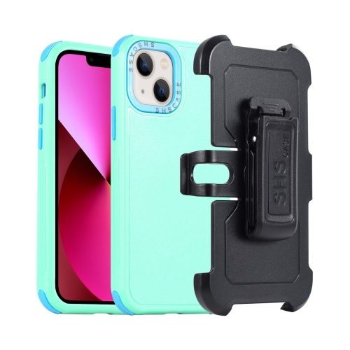 For iPhone 13 3 in 1 PC + TPU Sliding Sleeve Phone Case(Grass Green+Sky Blue)
For iPhone 13 3 in 1 PC + TPU Sliding Sleeve Phone Case(Grass Green+Sky Blue)