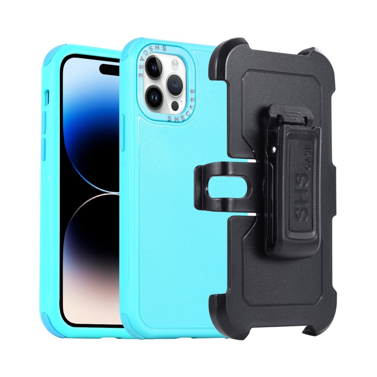 For iPhone 14 Pro Max 3 in 1 PC + TPU Sliding Sleeve Phone Case(Blue+Sky Blue)
For iPhone 14 Pro Max 3 in 1 PC + TPU Sliding Sleeve Phone Case(Blue+Sky Blue)
