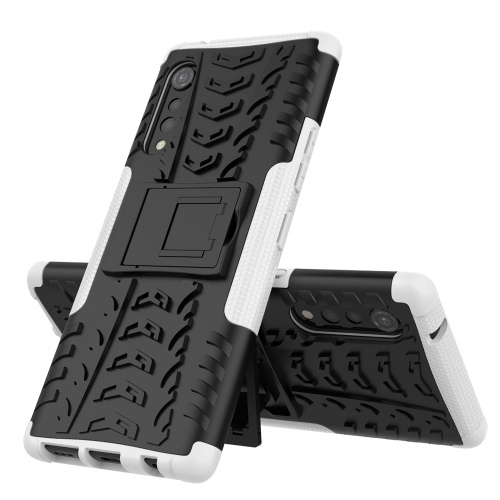 For LG Velvet Tire Texture Shockproof TPU+PC Protective Case with Holder(White)
For LG Velvet Tire Texture Shockproof TPU+PC Protective Case with Holder(White)