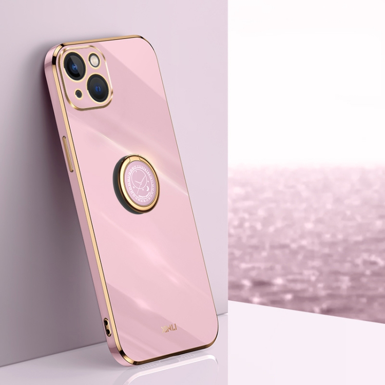 For iPhone 15 Plus XINLI Straight Edge 6D Electroplate TPU Phone Case with Ring Holder(Cherry Purple)
For iPhone 15 Plus XINLI Straight Edge 6D Electroplate TPU Phone Case with Ring Holder(Cherry Purple)