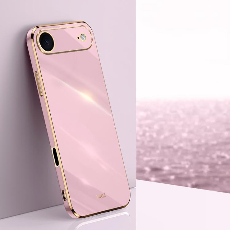 For iPhone Air XINLI Straight Edge 6D Electroplate TPU Phone Case(Cherry Purple)
For iPhone Air XINLI Straight Edge 6D Electroplate TPU Phone Case(Cherry Purple)