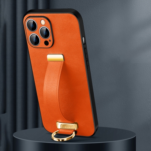 For iPhone 16 Pro SULADA Tide Cool Series PC + Leather Texture Skin Feel Phone Case(Orange)
For iPhone 16 Pro SULADA Tide Cool Series PC + Leather Texture Skin Feel Phone Case(Orange)