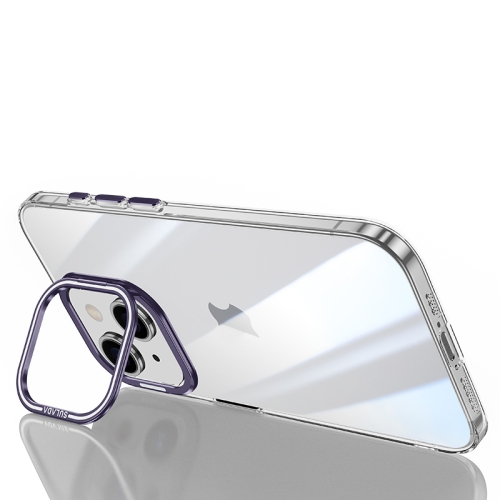 For iPhone 15 SULADA PC + Aluminum Alloy Lens Holder Phone Case(Dark Purple)
For iPhone 15 SULADA PC + Aluminum Alloy Lens Holder Phone Case(Dark Purple)