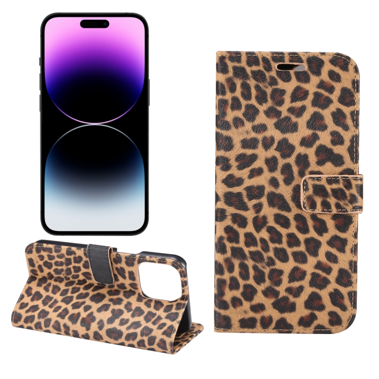 For iPhone 15 Pro Max Leopard Pattern Horizontal Flip Leather Phone Case(Yellow)
For iPhone 15 Pro Max Leopard Pattern Horizontal Flip Leather Phone Case(Yellow)