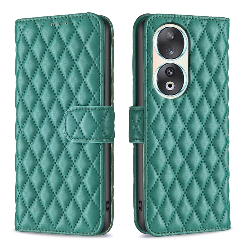 For Honor 90 5G Diamond Lattice Wallet Flip Leather Phone Case(Green)
For Honor 90 5G Diamond Lattice Wallet Flip Leather Phone Case(Green)