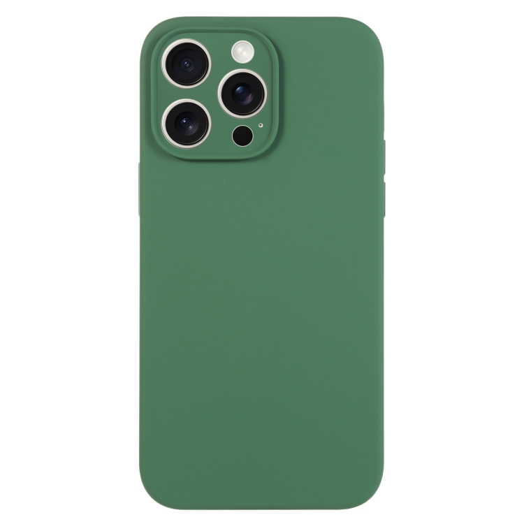 For iPhone 15 Pro Max Pure Color Liquid Silicone Fine Pore Phone Case(Clover Green)
For iPhone 15 Pro Max Pure Color Liquid Silicone Fine Pore Phone Case(Clover Green)