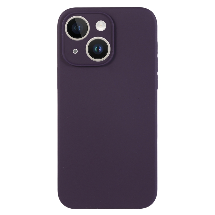 For iPhone 13 Pure Color Liquid Silicone Fine Pore Phone Case(Berry Purple)
For iPhone 13 Pure Color Liquid Silicone Fine Pore Phone Case(Berry Purple)